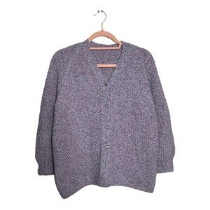 Purple sweater (may be hand made)